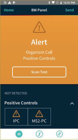 コントロール警告