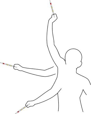 総合神経剤・検知管 DT11 の判定結果の見方